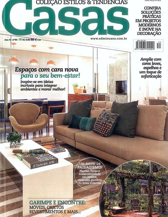 Casas - Coleção Estilos e Tendencias - Fevereiro e Março de 2016